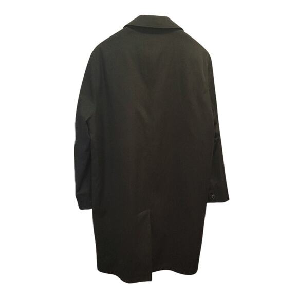 Ralph Lauren Coat Overcoat Men's 42L Quilted Removable Lining Black Workwear - Picture 16 of 16